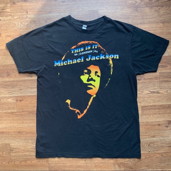 This is it Michael Jackson London tour SIZE LARGE - Picture 1 of 5